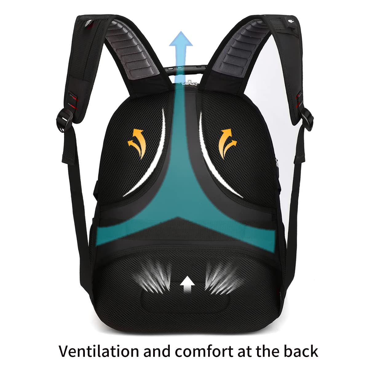 SHRRADOO 50L USB Travel Laptop Backpack - Airline Approved - Backpack Bags by Handbags Specialist Headquarter | Available at Handbags Specialist Headquarter