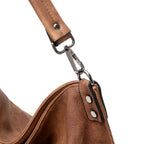 Lapsting Boho Faux Leather Hobo Shoulder Bag
