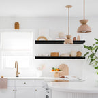 Rustic Farmhouse Shelves (008-40BN) - Decor by Handbags Specialist Headquarter | Available at Handbags Specialist Headquarter