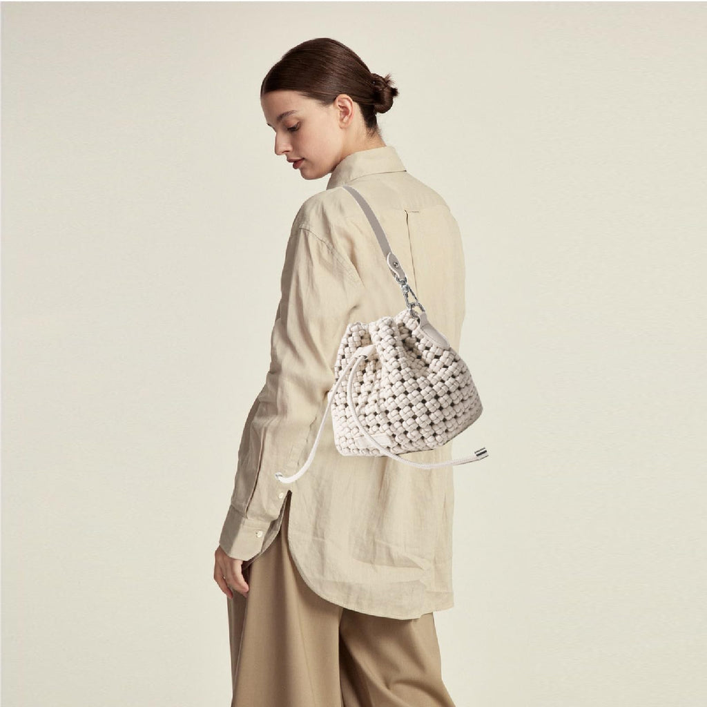 Hollow Bucket Tote Bag -  by Handbags Specialist Headquarter | Available at Handbags Specialist Headquarter