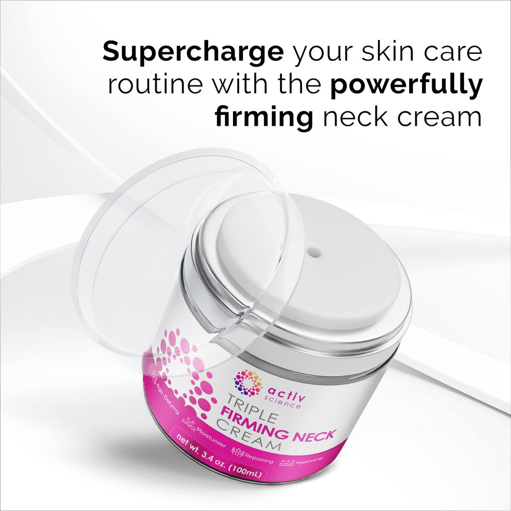 ActiveScience NeckLift Cream - Firm & Hydrate Formula - Health & Household by Handbags Specialist Headquarter | Available at Handbags Specialist Headquarter
