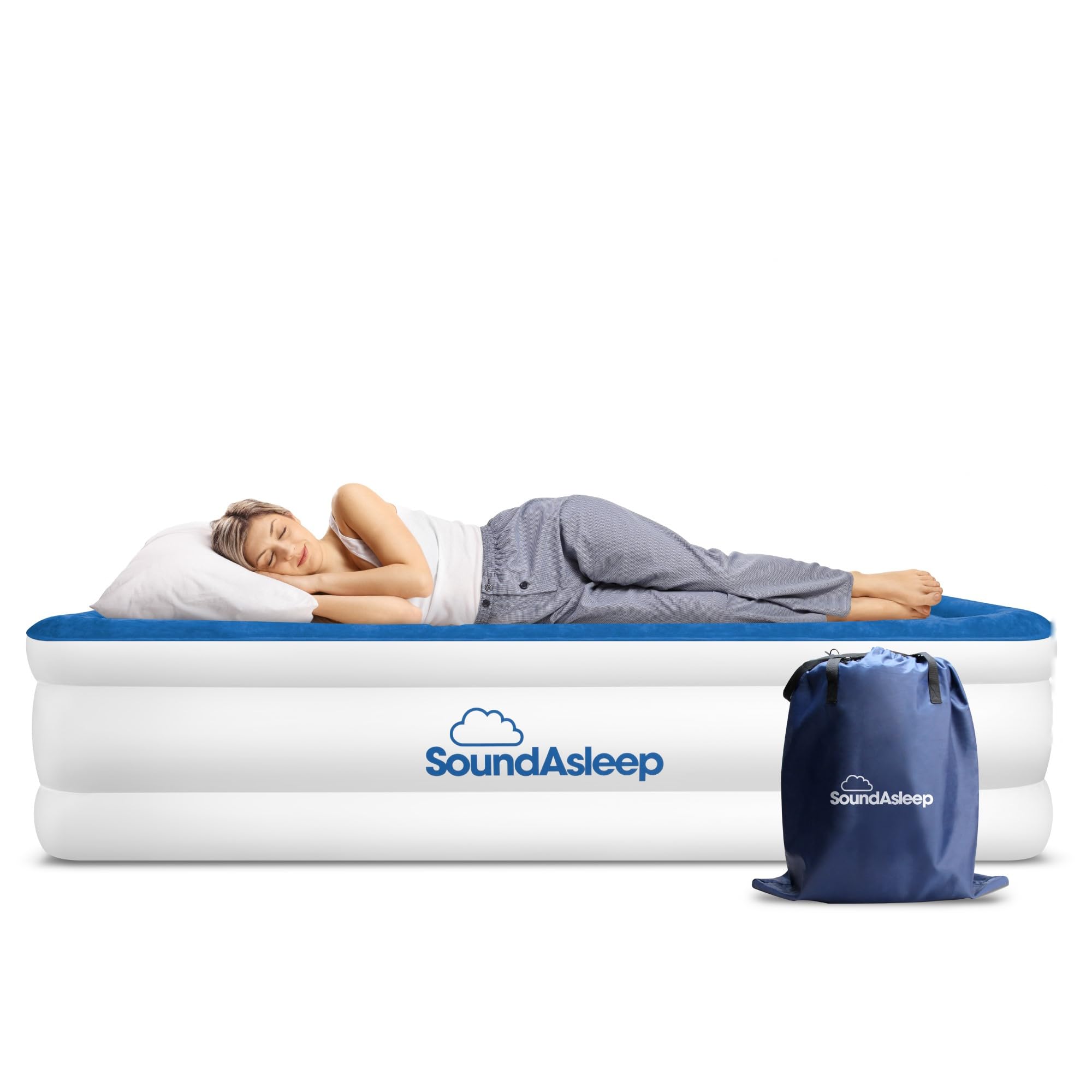 DreamNest Luxe Air Mattress with ComfortCoil Tech - Appliances by Handbags Specialist Headquarter | Available at Handbags Specialist Headquarter