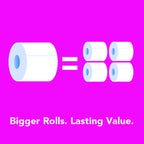 Scott SoftEase: 12 Double Rolls, Septic-Safe Tissue - Toilet Paper by Handbags Specialist Headquarter | Available at Handbags Specialist Headquarter
