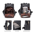 Kattee Women's Luxe Anti-Theft Leather Backpack Bag - Backpack Bags by Handbags Specialist Headquarter | Available at Handbags Specialist Headquarter
