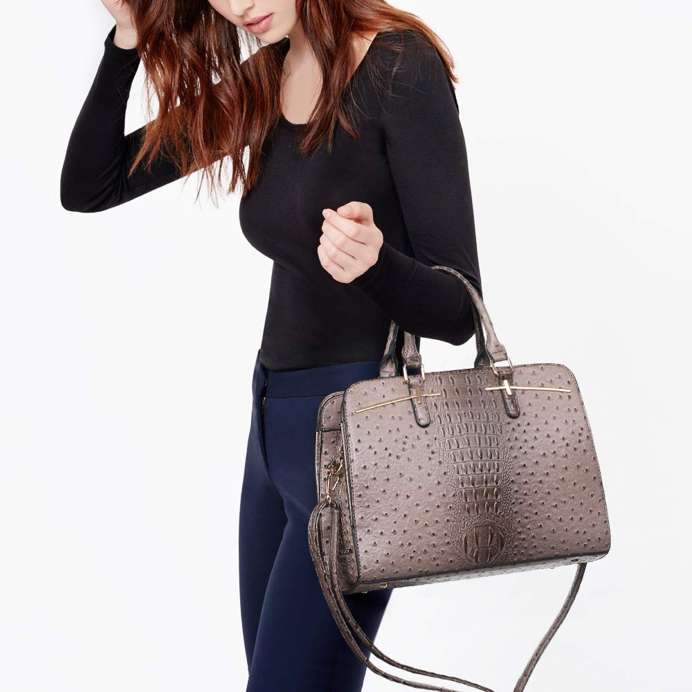 Women’s 2pc Tote & Wallet Handbag Set with 3 Compartments