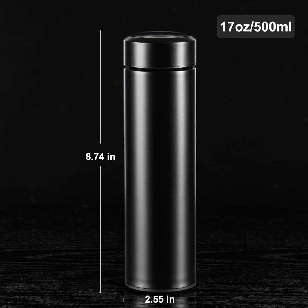 ThremoGuard: 17oz Stainless Steel Insulated Bottle - Water Bottles by Handbags Specialist Headquarter | Available at Handbags Specialist Headquarter