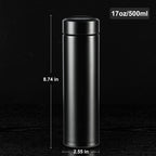ThremoGuard: 17oz Stainless Steel Insulated Bottle - Water Bottles by Handbags Specialist Headquarter | Available at Handbags Specialist Headquarter