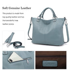 Kattee Women's Leather Tote Bag