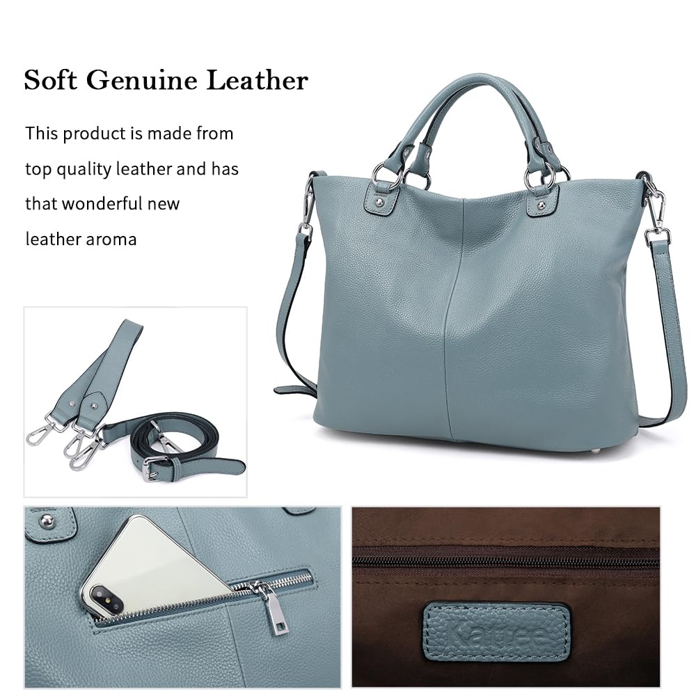 Kattee Women's Leather Tote Bag