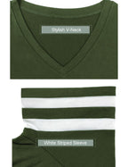 Summer V-Neck Plus Tunic Tee for Women 1X-5X - Woman T-Shirt by Handbags Specialist Headquarter | Available at Handbags Specialist Headquarter