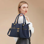 Luxe Leather Satchel & Crossbody Bags -  by Handbags Specialist Headquarter | Available at Handbags Specialist Headquarter