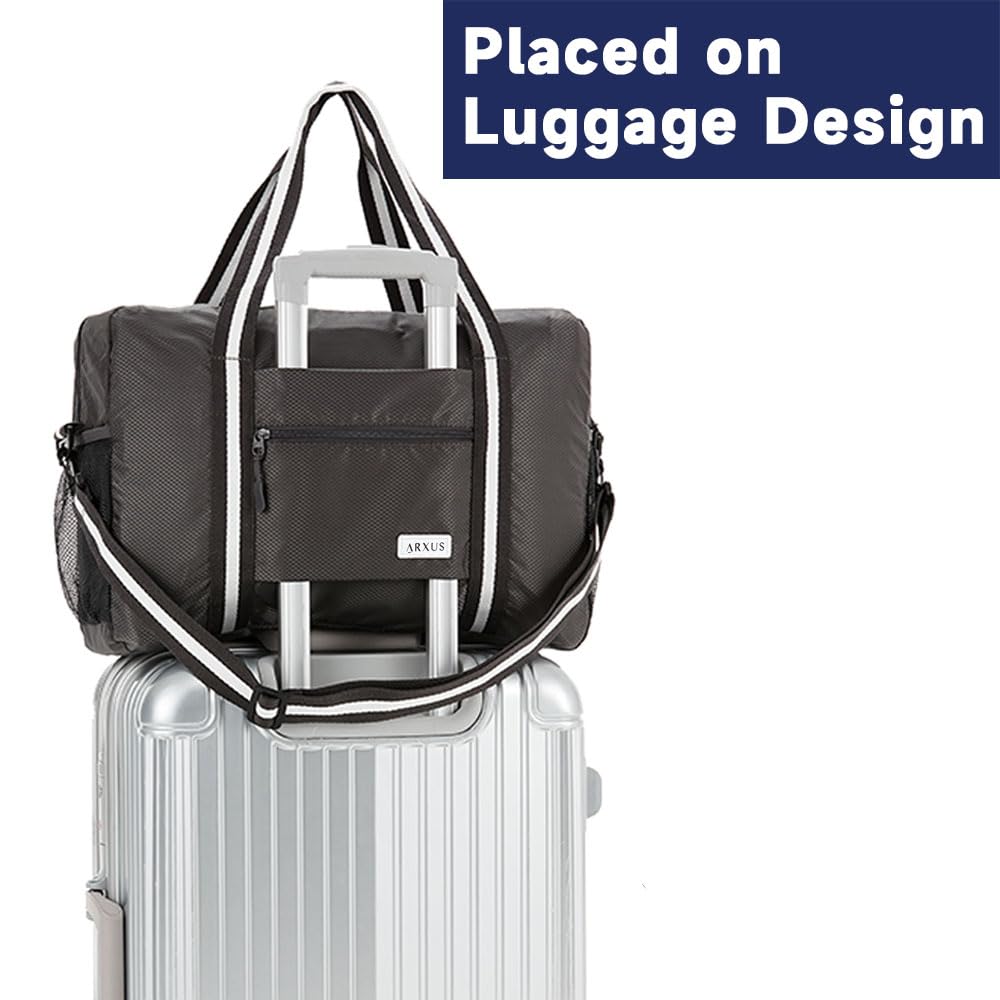 TravelLite Foldable Waterproof Duffle Tote Bag - Luggage Travel Bags by Handbags Specialist Headquarter | Available at Handbags Specialist Headquarter