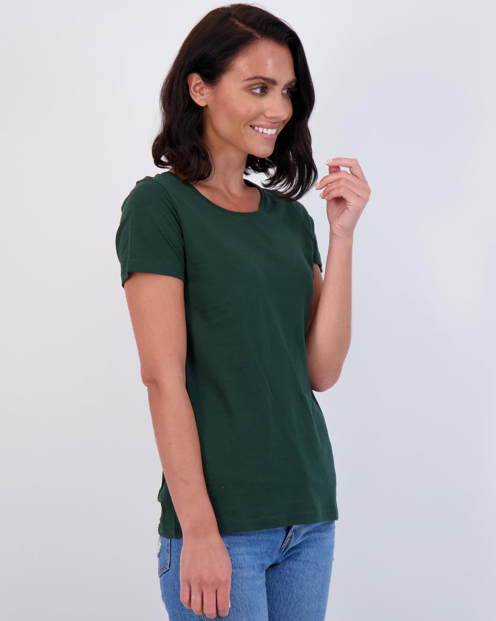 Essentials Women's Classic Crew Tee 4-Pack - Women's T Shirt by Handbags Specialist Headquarter | Available at Handbags Specialist Headquarter