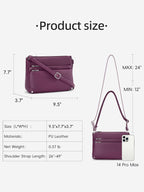 WestBronco ZipSatchel: Women's Medium Crossbody Bag - Handbags by Handbags Specialist Headquarter | Available at Handbags Specialist Headquarter