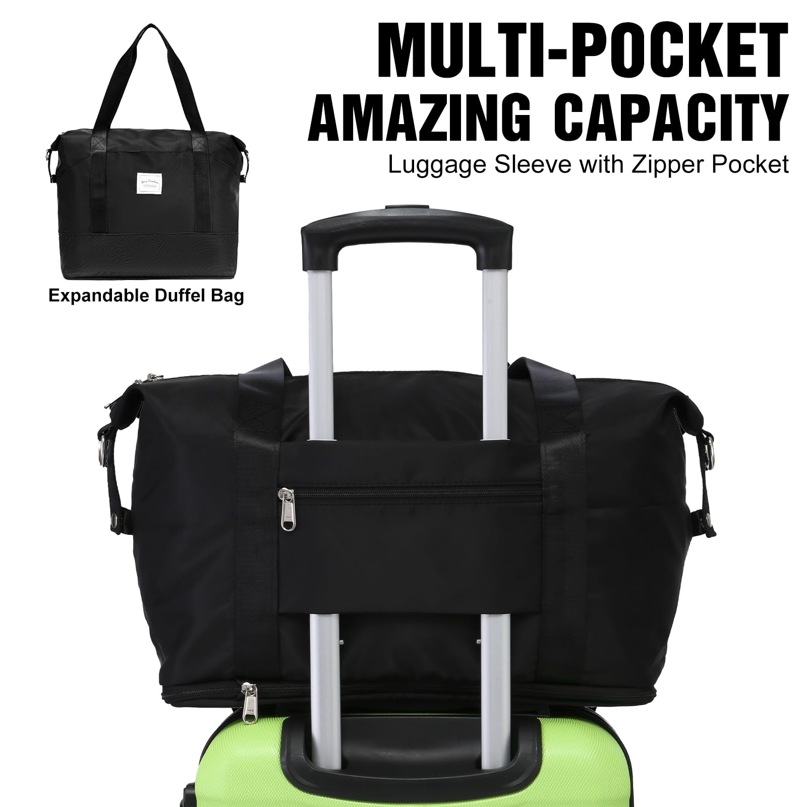 VoyagePro 6-Piece Hardshell Luggage Set - Luggage Travel Bags by Handbags Specialist Headquarter | Available at Handbags Specialist Headquarter