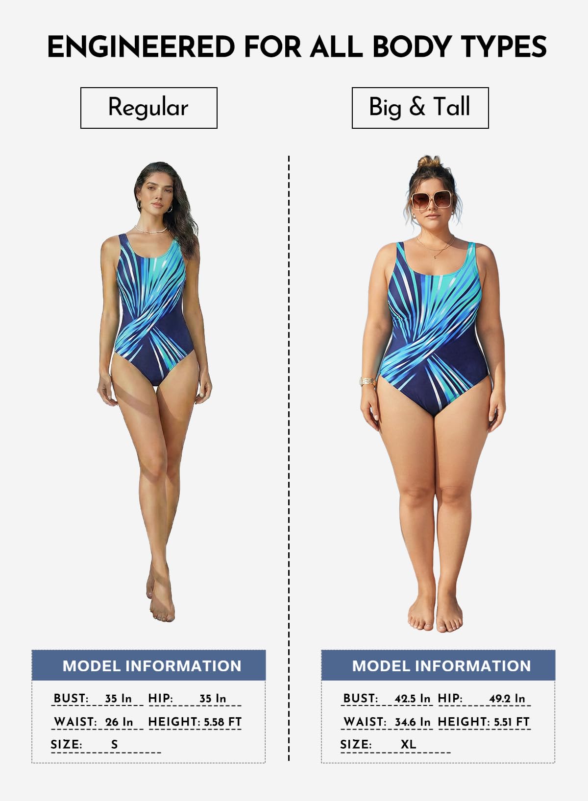 Aleumdr Womens Color Block One Piece Swimsuit