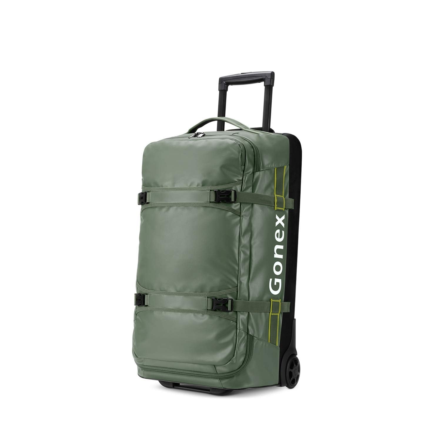 Gonex 70L Wheeled Duffle - Olive Green Travel Bag -  by Handbags Specialist Headquarter | Available at Handbags Specialist Headquarter