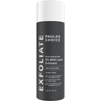 Black bottle with white cap, labeled "Paula's Choice 2% BHA Liquid Exfoliant, 118 ml."