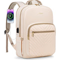 Chic Leather Laptop Backpack for Women - LoveVook - Backpack Bags by Handbags Specialist Headquarter | Available at Handbags Specialist Headquarter