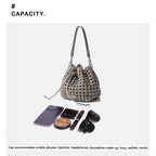 Hollow Bucket Tote Bag -  by Handbags Specialist Headquarter | Available at Handbags Specialist Headquarter