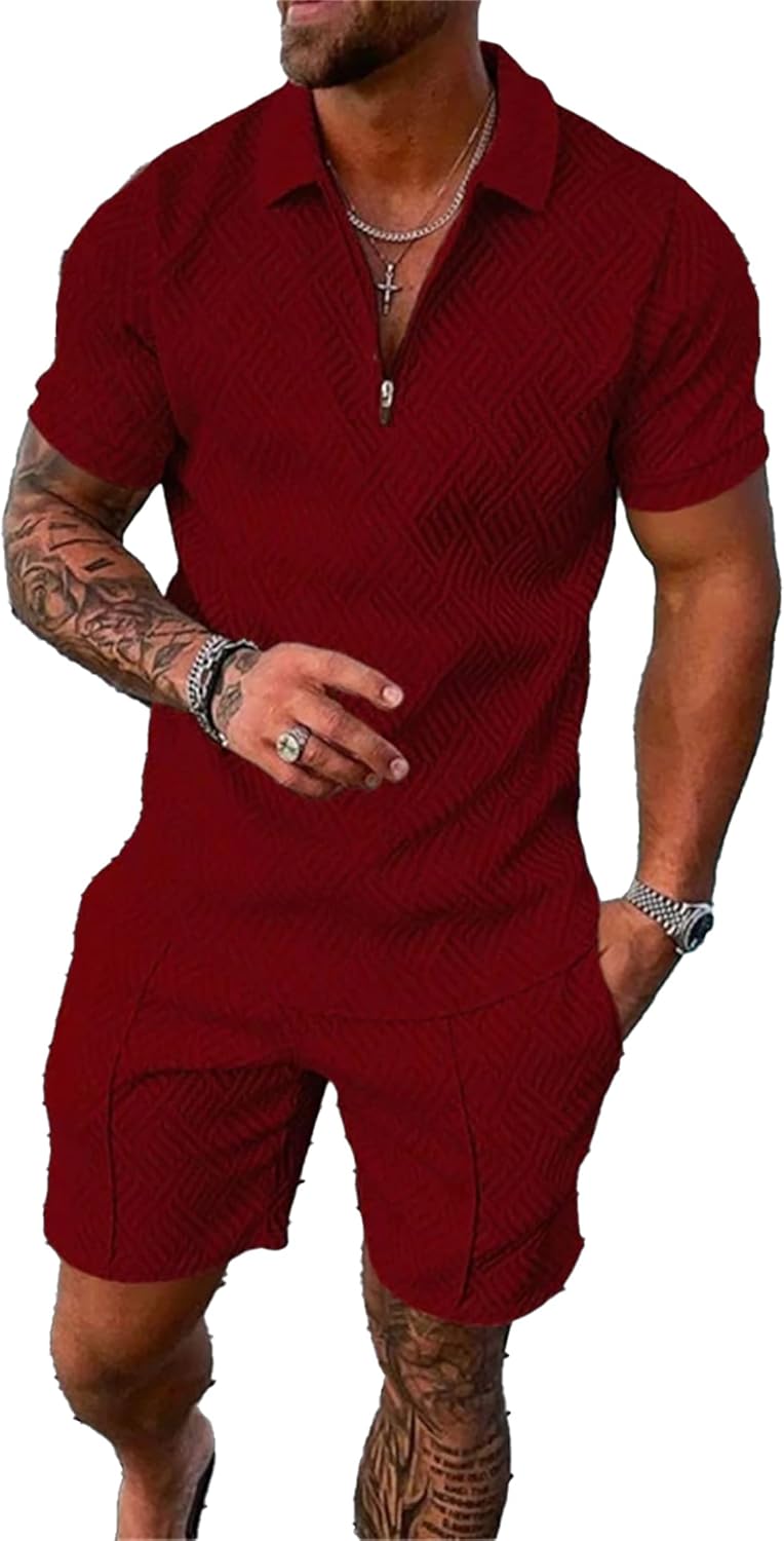 Men's Summer Tracksuit 2-Piece Set
