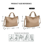 Kattee Women's Leather Tote Bag