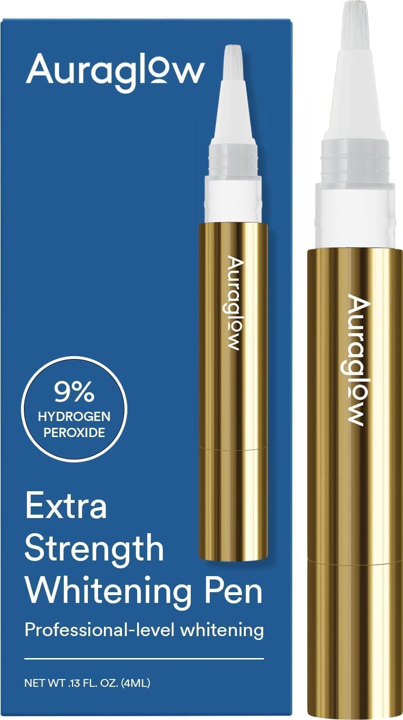 Auraglow PowerWhite Teeth Whitening Pen 4mL - Health Care by Handbags Specialist Headquarter | Available at Handbags Specialist Headquarter