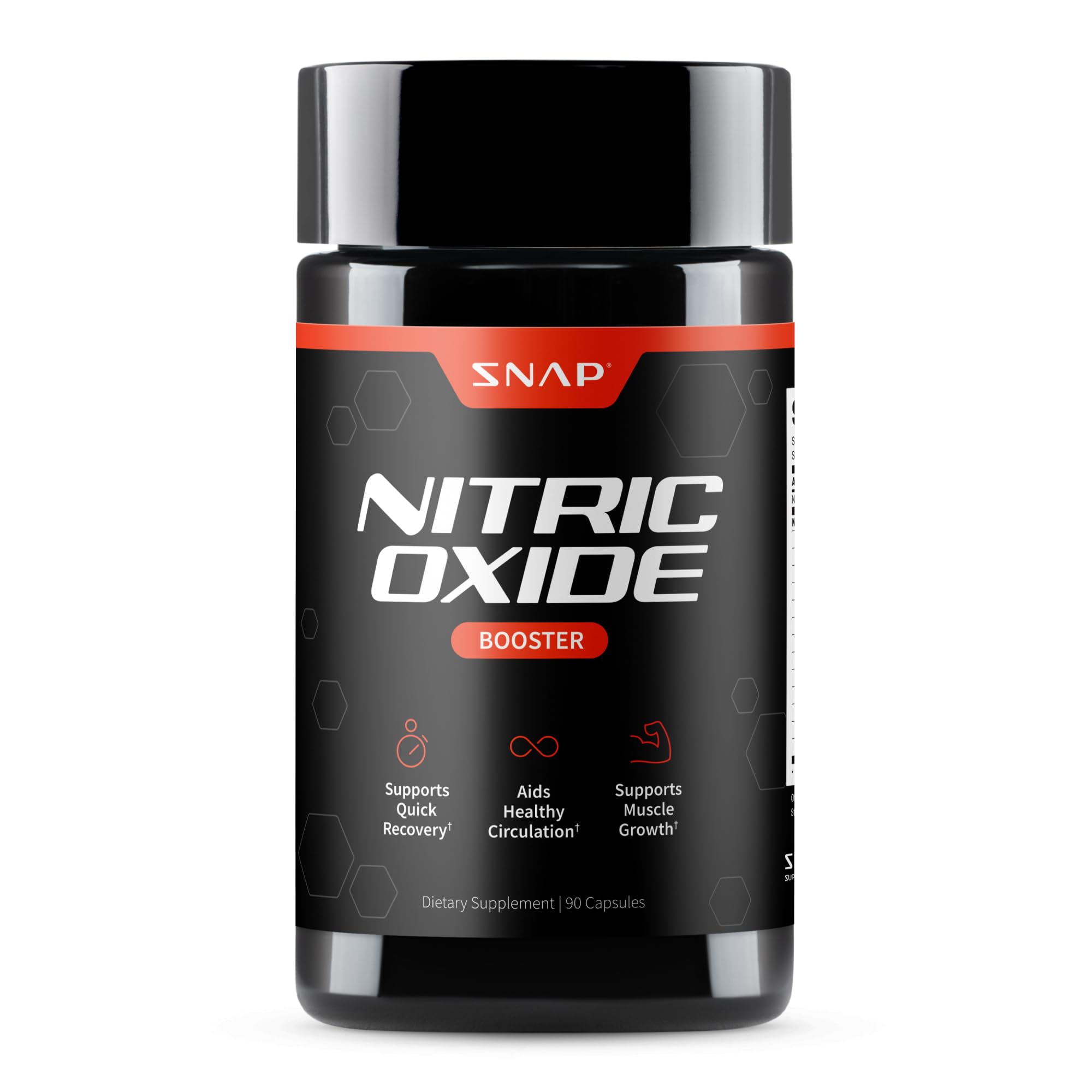 Snap Nitric Boost 90 Capsules - Health Care by Handbags Specialist Headquarter | Available at Handbags Specialist Headquarter