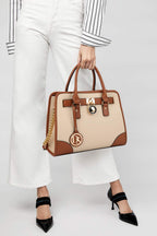 Dasein Women’s 2pcs Satchel & Shoulder Bag Set