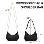 Retro Chic Hobo Bag - Cute Underarm Purse - Shoulder Bags by Handbags Specialist Headquarter | Available at Handbags Specialist Headquarter