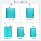 BAGAIL Travel Compression Cubes Set for Packing Ease -  by Handbags Specialist Headquarter | Available at Handbags Specialist Headquarter