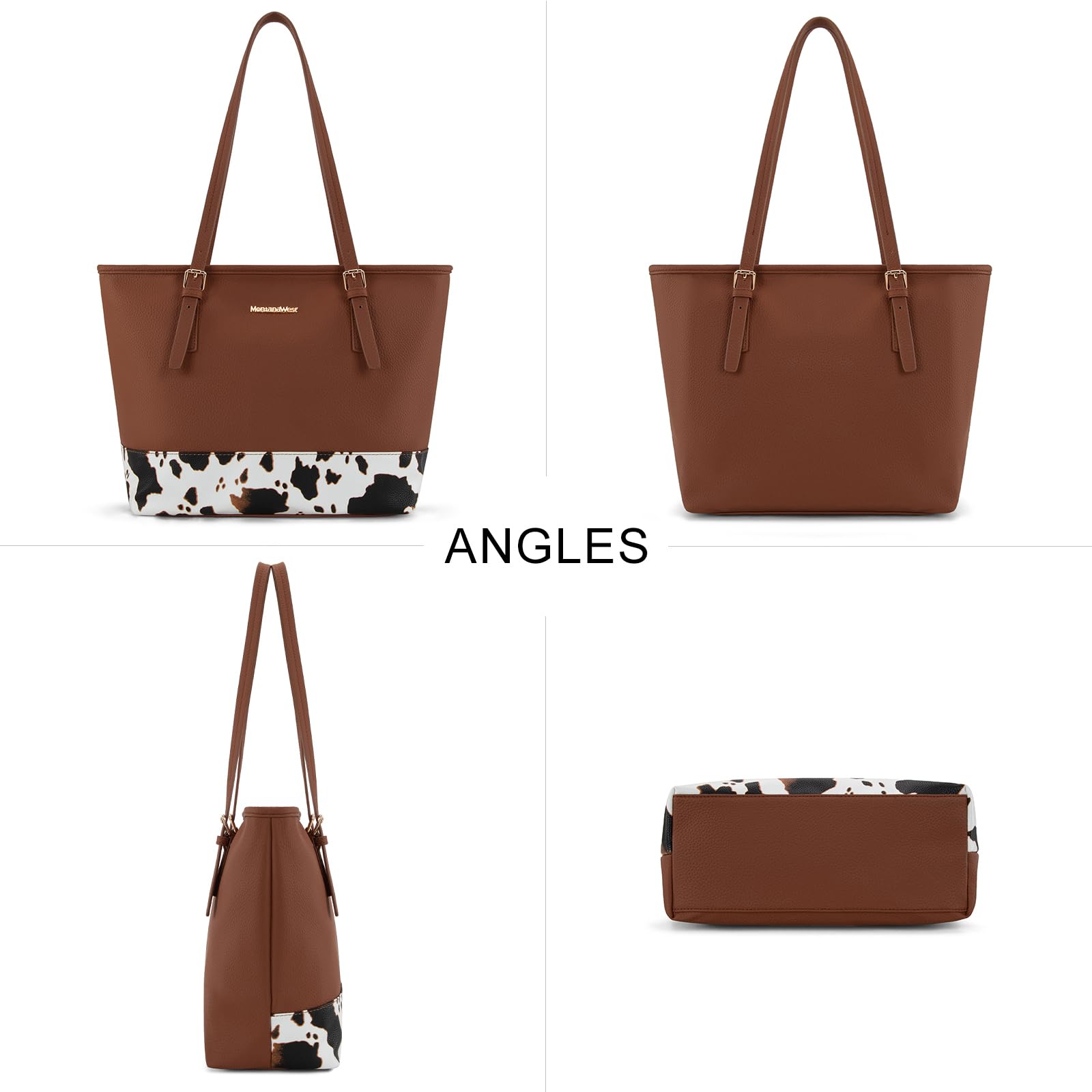 Montana Charm: Vegan Leather Tote & Shoulder Bag