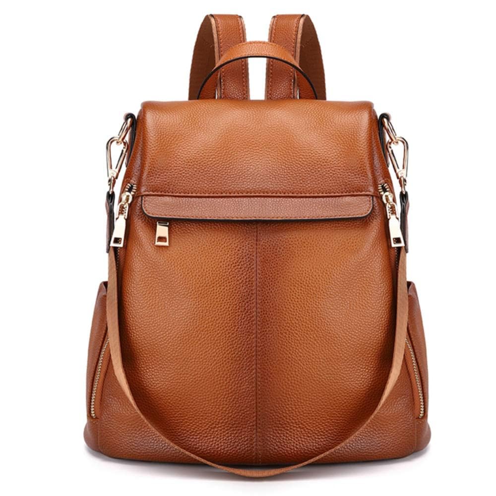 Kattee Women's Luxe Anti-Theft Leather Backpack Bag - Backpack Bags by Handbags Specialist Headquarter | Available at Handbags Specialist Headquarter