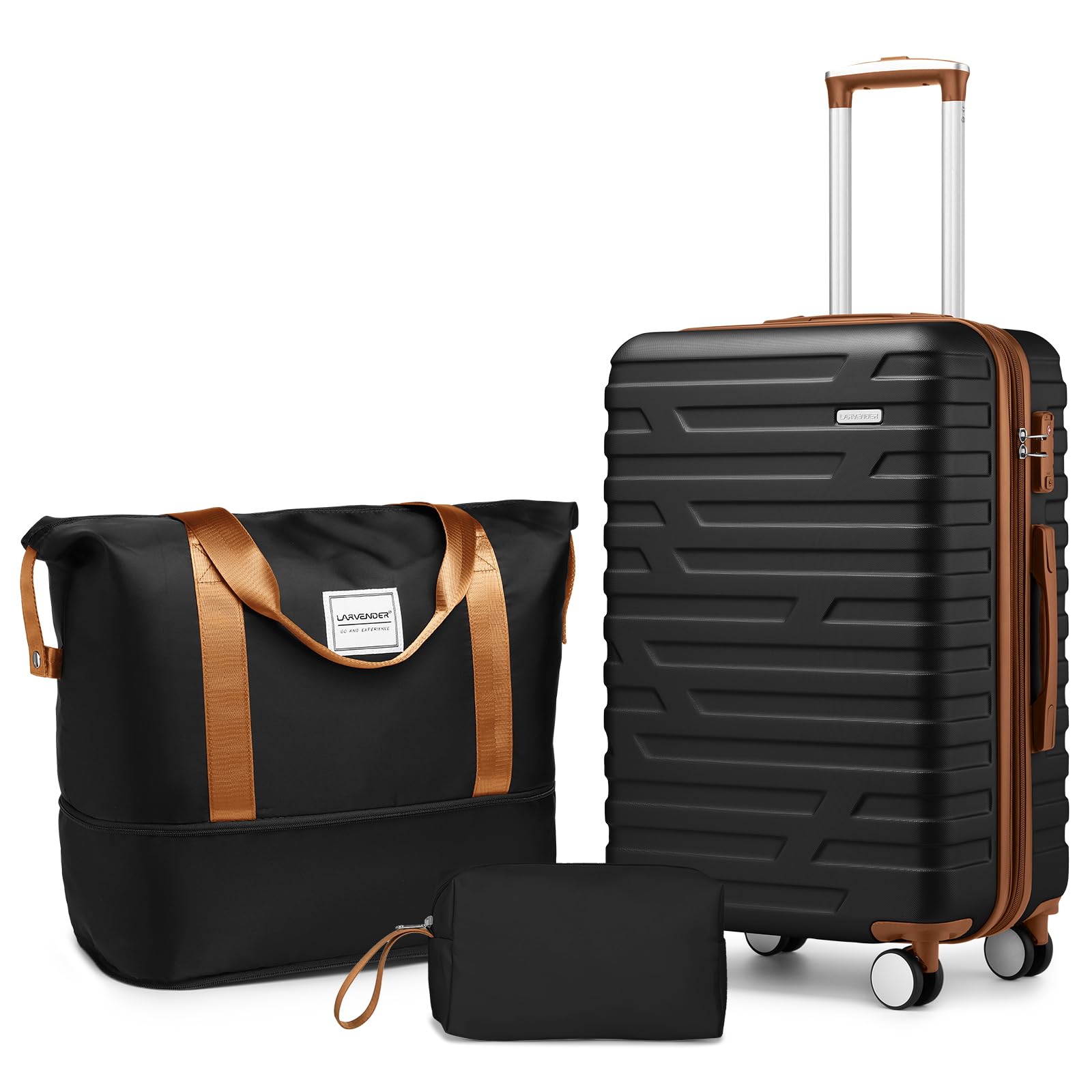 LAVENDER 6pc Hardside Spinner Luggage – ##variant## Luggage Travel Bags