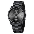 Golden Hour Elite Chrono Steel Men’s Quartz Watch