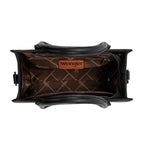 Western Chic Wrangler Tote: Vegan Leather, Versatile Strap