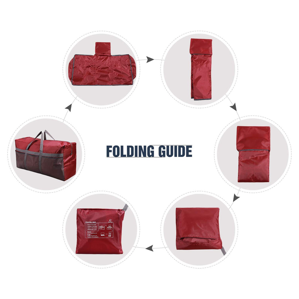 REDCAMP Foldable Waterproof Travel Sports Bag