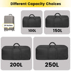 VoyagerMax 100L Travel Duffel - Foldable & Durable