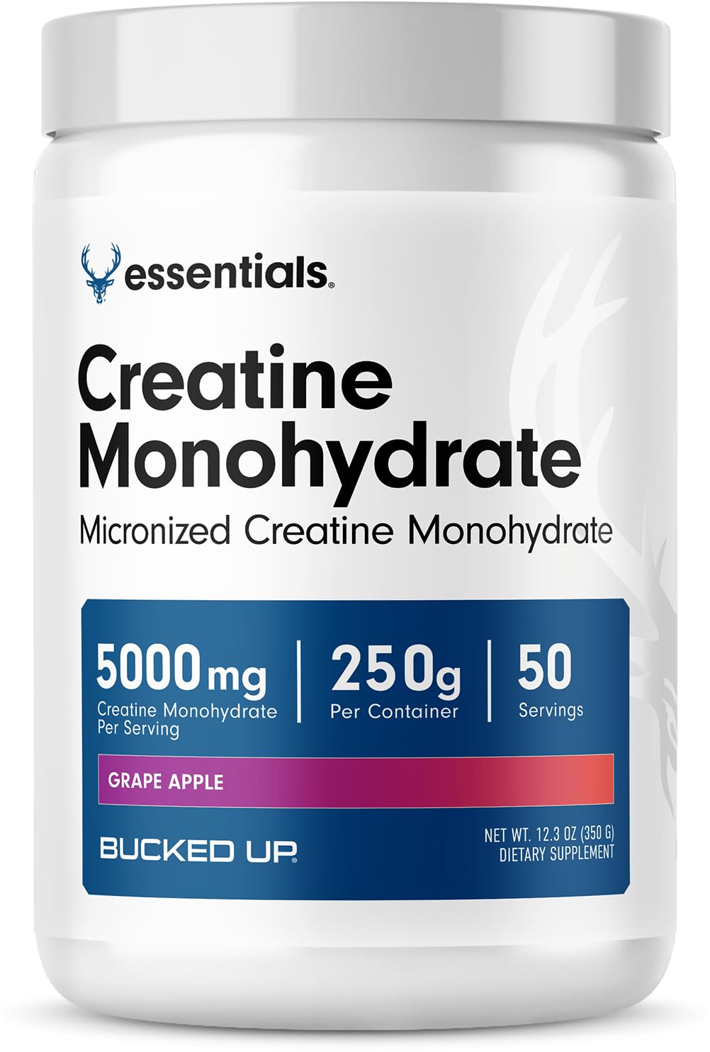 Bucked Up Micronized Creatine - Unflavored Power Boost - Healthcare by Handbags Specialist Headquarter | Available at Handbags Specialist Headquarter