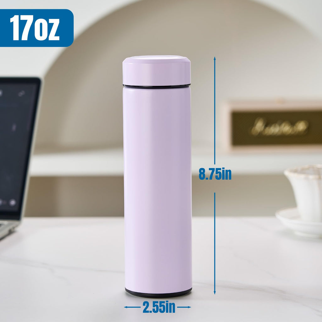 ThremoGuard: 17oz Stainless Steel Insulated Bottle - Water Bottles by Handbags Specialist Headquarter | Available at Handbags Specialist Headquarter