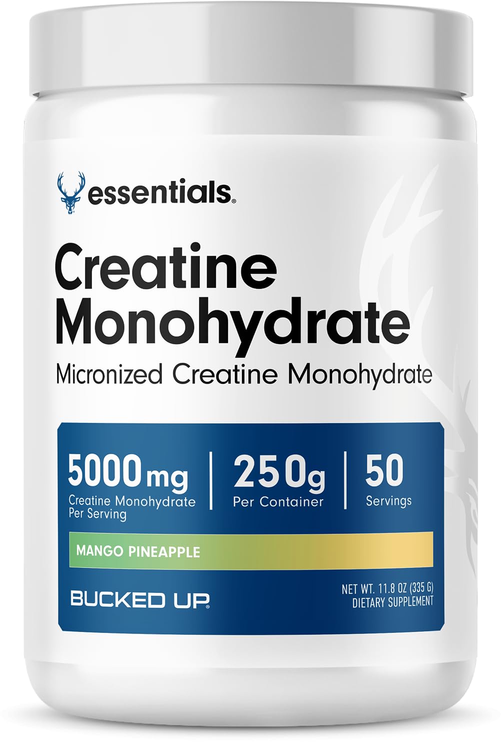 Bucked Up Micronized Creatine - Unflavored Power Boost - Healthcare by Handbags Specialist Headquarter | Available at Handbags Specialist Headquarter
