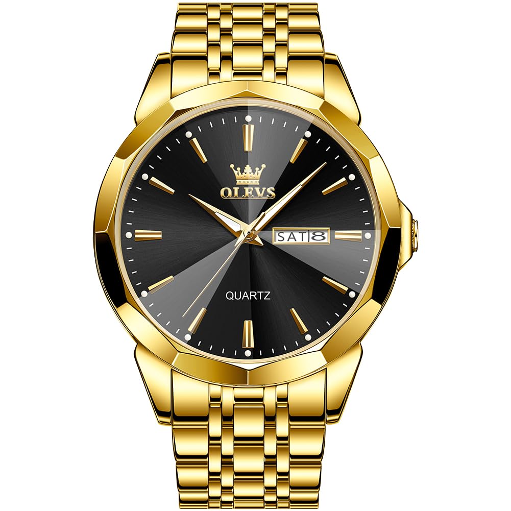 AzureGleam: Elite Men's Diamond Steel Watch