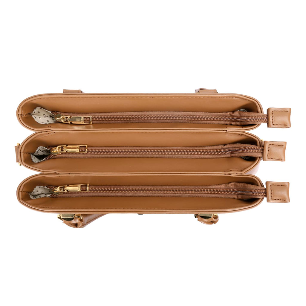 Luxe Leather Satchel & Crossbody Bags -  by Handbags Specialist Headquarter | Available at Handbags Specialist Headquarter