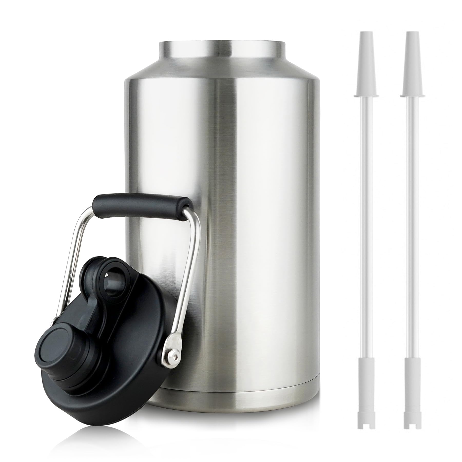 HydraGuard 128oz: Dual-Vacuum Stainless Water Jug - Water Bottles by Handbags Specialist Headquarter | Available at Handbags Specialist Headquarter