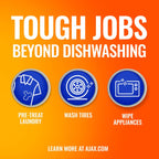 Ajax Triple Orange Dish Soap - 90 fl oz - Dish Soap Liquid by Handbags Specialist Headquarter | Available at Handbags Specialist Headquarter