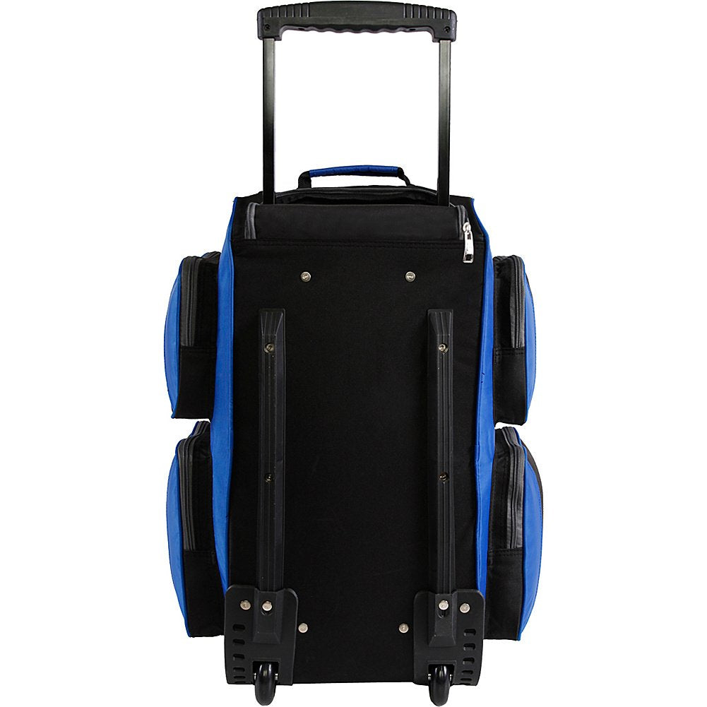 Fila 22 UltraLite Black Rolling Duffel Bag -  by Handbags Specialist Headquarter | Available at Handbags Specialist Headquarter