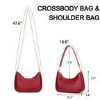 Retro Chic Hobo Bag - Cute Underarm Purse - Shoulder Bags by Handbags Specialist Headquarter | Available at Handbags Specialist Headquarter