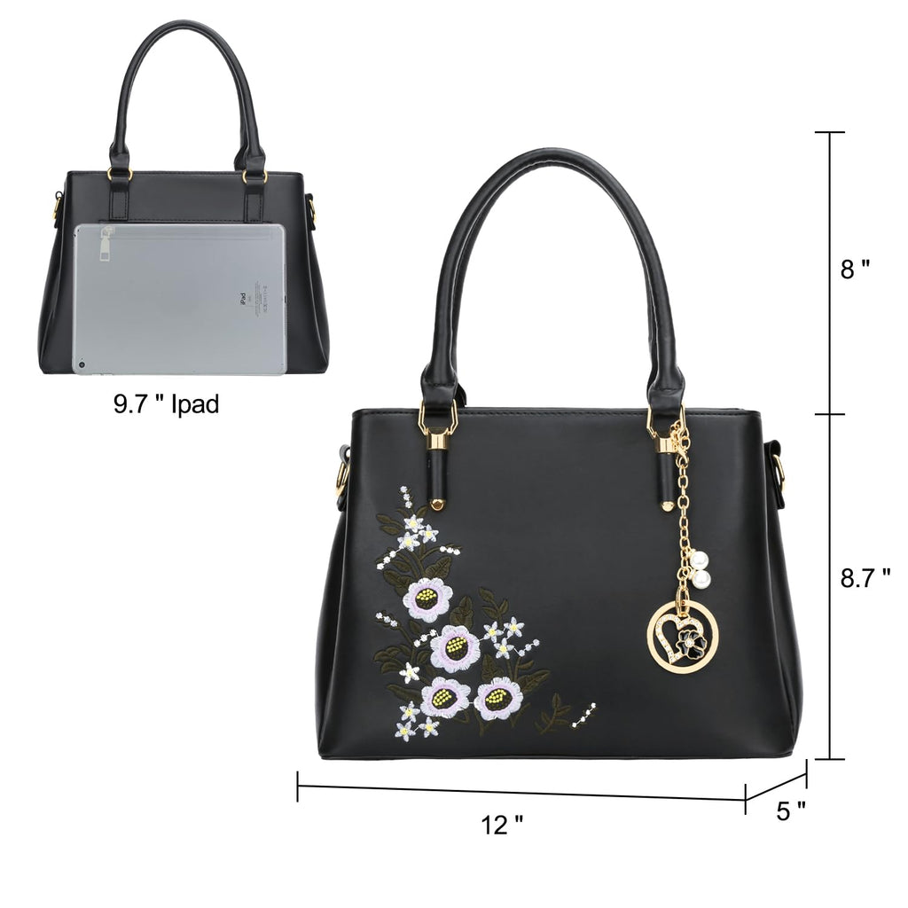 Luxe Leather Satchel & Crossbody Bags -  by Handbags Specialist Headquarter | Available at Handbags Specialist Headquarter