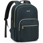 Chic Leather Laptop Backpack for Women - LoveVook - Backpack Bags by Handbags Specialist Headquarter | Available at Handbags Specialist Headquarter