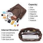 CLUCI Eco Luxe Vegan Leather Tote Bag - Bucket Bag by Handbags Specialist Headquarter | Available at Handbags Specialist Headquarter